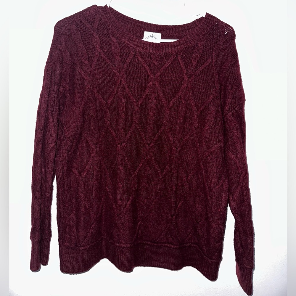 Dark red sweater, XL, St John’s Bay